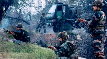 ভারত-পাকিস্তান সীমান্তে ব্যাপক গোলাগুলি, থমথমে পরিস্থিতি